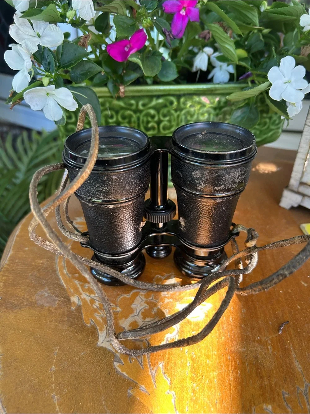 Antique WWI-era Black Binoculars